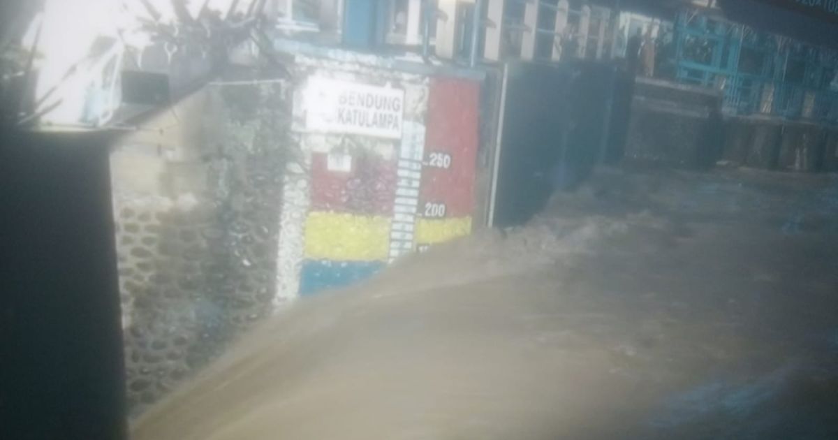 Waspada Hujan Deras, Bendungan Katulampa Malam Ini Meluap
