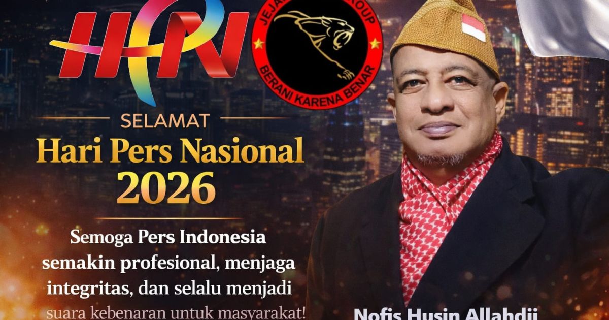 Jejak Kasus Group : Selamat Hari Pers. Tetap Komitmen Membela Kebenaran dan Kepentingan Masyarakat