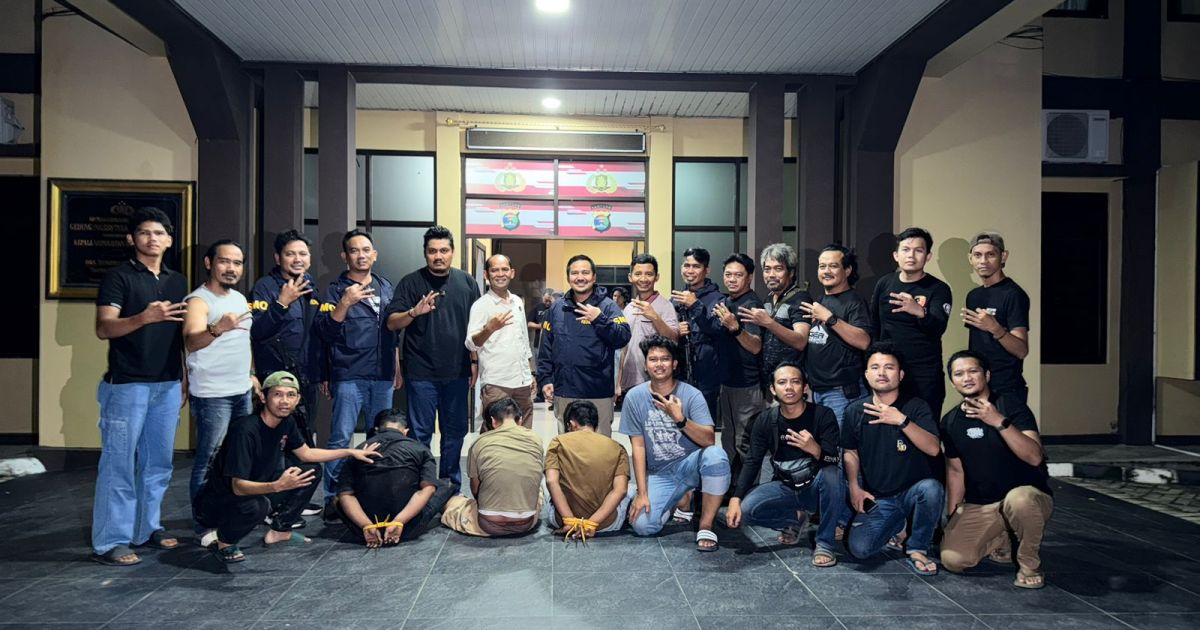 SATRESMOB MABES POLRI berhasil Bekuk Pelaku Perampokan Bersenjata Api di Wilayah Tulang Bawang Lampung