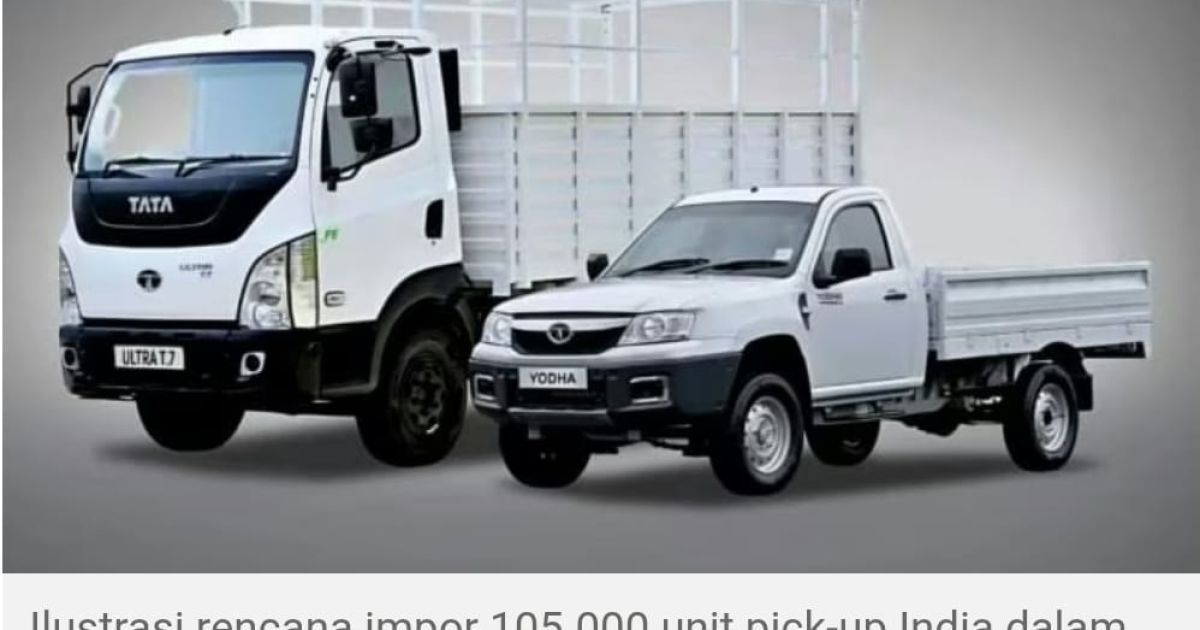 Prabowo Bilang Bobil  Kita Yang Kita Pakai Harus Produk Indonesia: Sekaran 105 Mobil Produk India Sudah di Datangkan