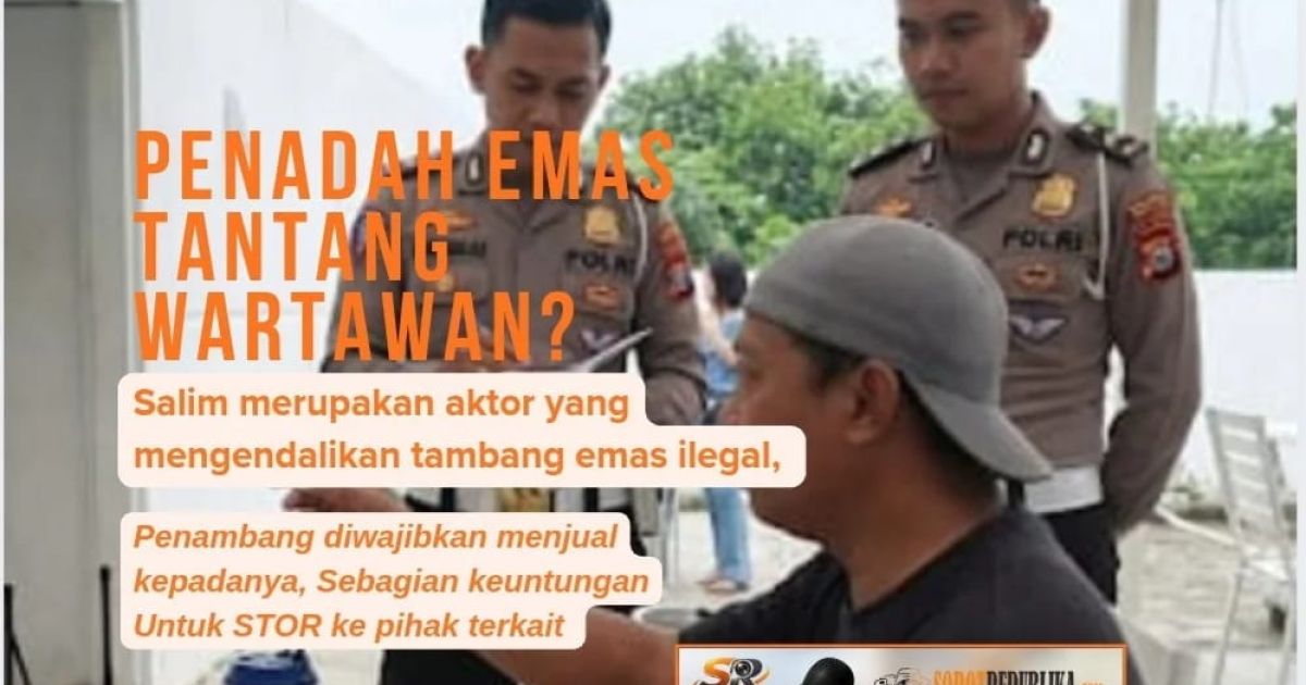 Belum Ada Tindakan Dari Kapolres, Salim Tantang Wartawan dan Blokir Kontak Wartawan!!?