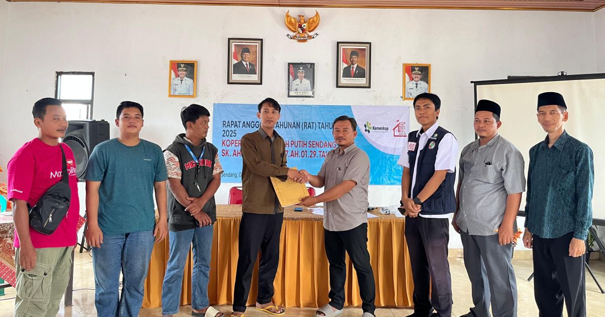 KDMP Sendang Karangampel Gelar Rapat Anggota Tahunan (RAT) Tahun Buku 2025
