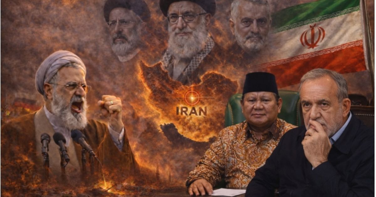 Prabowo Takut Ucapkan Duka Cita atas Gugurnya Ayatollah Ali Khamenei?