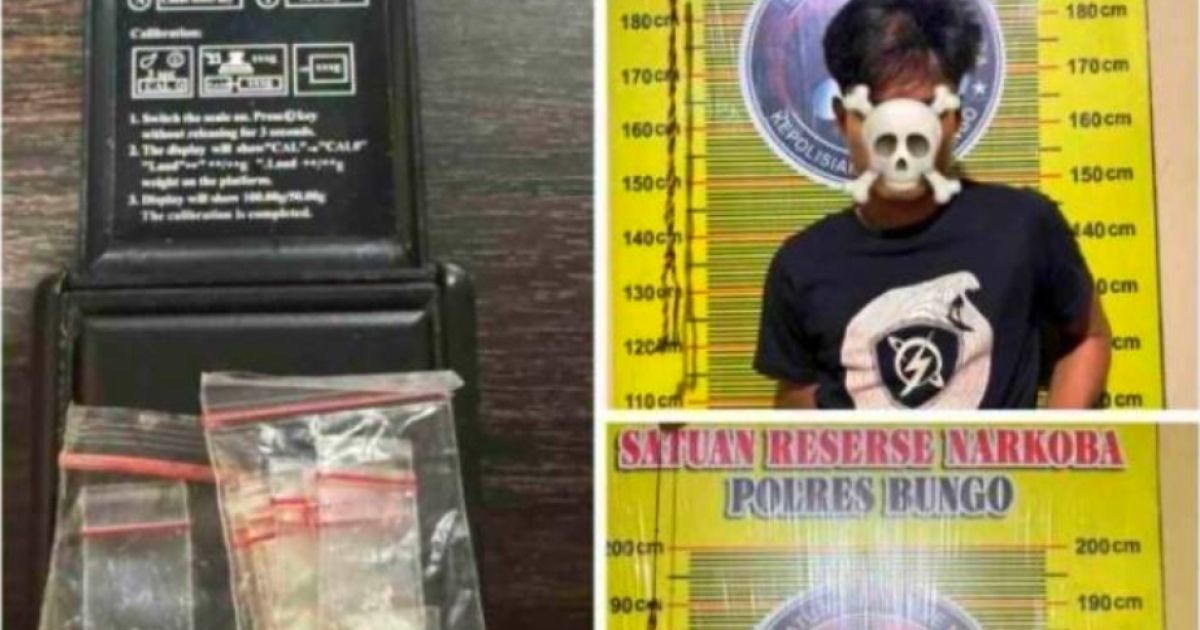 Satresnarkoba Polres Bungo Bekuk 2 Pelaku, Sita 11 Paket Sabu 2,11 Gram
