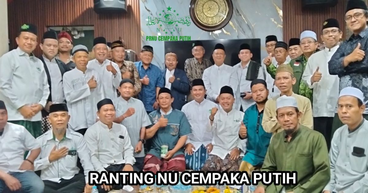 Silaturahmi, Halal Bihalal PRNU Cempaka Putih Tegaskan Komitmen Khidmah untuk Umat
