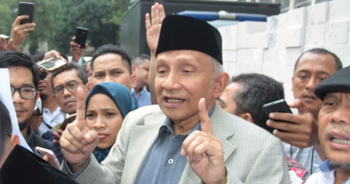 Vidio Pernyataan Amin Rais Soal Hubungan Prabowo dan Tedy Yang di Anggap Tidak Lazim, Hilang!?