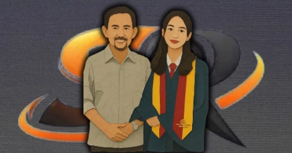 Tak di Sangka Orang Tua Yang Mendampingi Mahasiswi Itu Bukan Orang Sembarangan?