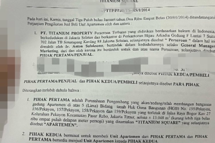 Kepailitan Titanium Property: Pelanggaran HAM yang Dilegalkan oleh Negara    Oleh : Arief Mulia