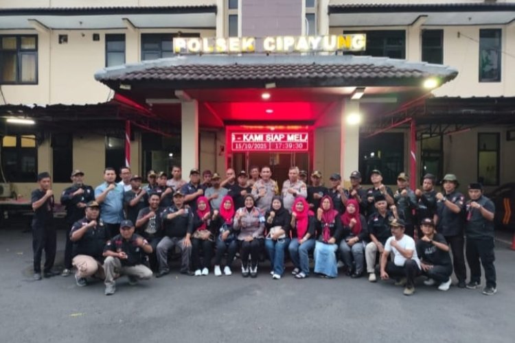 Kepolisian Luncurkan Program Ibu Memanggil, Kapolsek Cipayung Undang Laskar Sangidu Putih Untuk Bersinergi