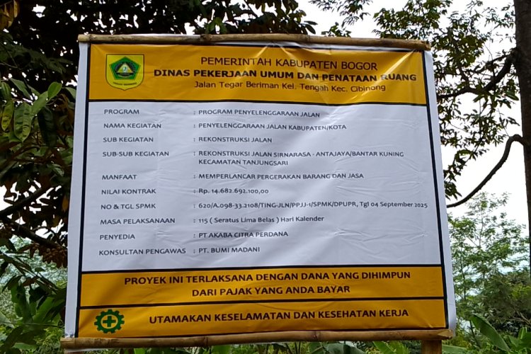 Ramainya Pemberitaan Negatif Soal Proyek Peningkatan Jalan Kabupaten di 4 Desa Diwilayah Kecamatan Tanjungsari  Terus Jadi Sorotan