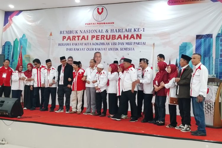 Rembuk Nasional dan Perayaan HUT Pertama Partai Perubahan: Muhammad Ghufron Nahkoda Baru, Kokohkan Komitmen Kerakyatan