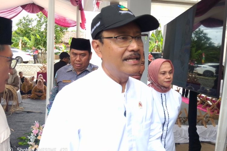 Mensos RI. Saefulah Yusuf Kunker di Tanjungsari, KPM Bansos Harus Memiliki Keterampilan Bernilai Ekonomi