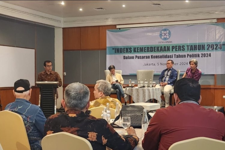 Indeks Kemerdekaan Pers Nasional Turun Tahun 2024