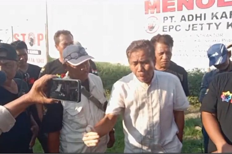 PT Adhi Karya (Persero) Tbk Barkomitmen  Libatkan Tenaga Kerja dan Kontraktor Lokal  Pada Project PT Polytama Propindo