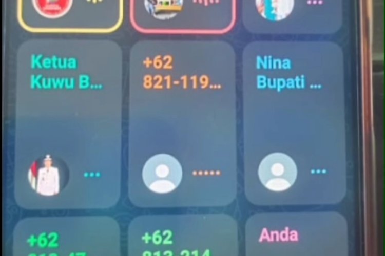 *Beredar Luas di Media Sosial Percakapan Grup WhatsApp (WA) diduga Cabup Indramayu Memaksa Kades Yang Masi Aktif  Agar Turun Kebawah Demi Mendapatkan Suarah Terbanyak*