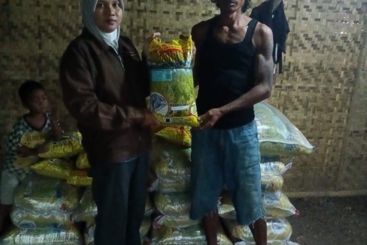 *Ubinan Bantuan Pemerintah Benih Padi Inpari 32 Poktan Cayut Indah' dan Sri bintang 2, Desa Sukaselamet, Sampai ke Tangan Petani*