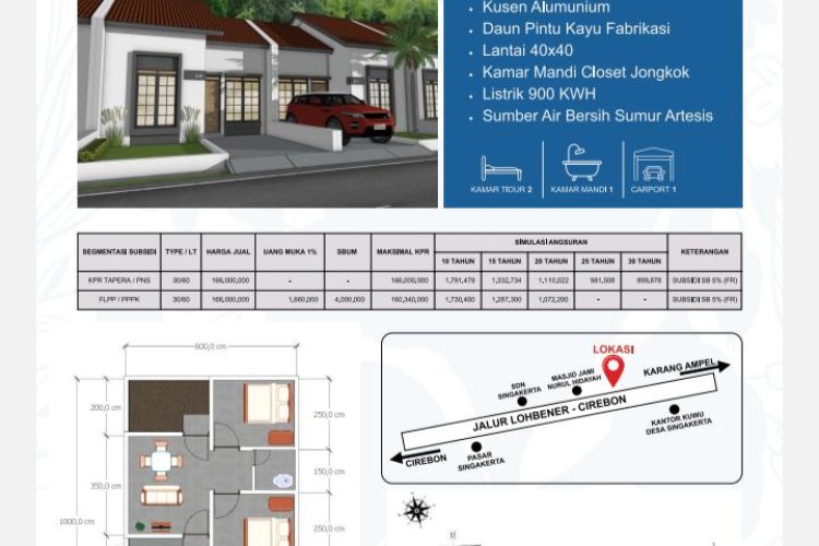 *Perumahan Bumi Dahayu Singakerta Hunian Aman, Nyaman dan dengan Harga Terjangkau*