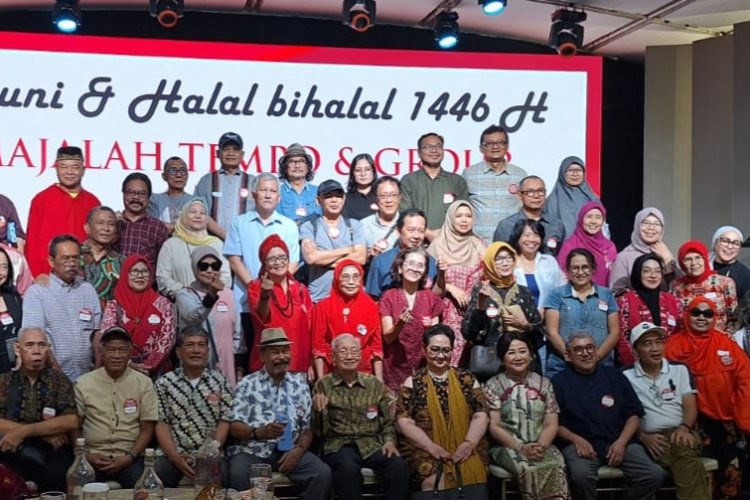 Majalah Tempo Group Gelar Acara Halal Bihalal 1446 H & Reuni Dengan Para Alumni Wartawan dan Karyawan