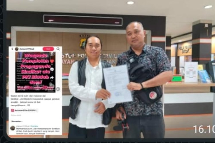 Hak Jawab : Aptu INS Tegaskan Tak Pernah Sebut Media Sebagai PKI, Justru Laporkan Oknum ke Siber Polda Bali