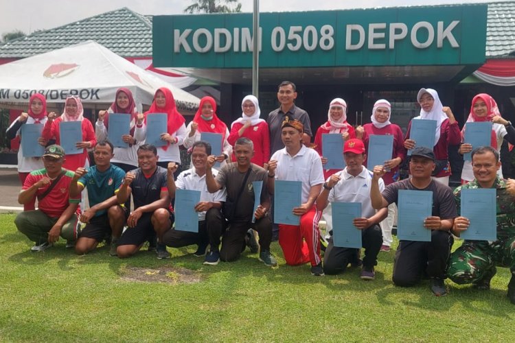 Tumbangkan Sejawat di Final, Koramil Sukmajaya Keluar Sebagai Juara