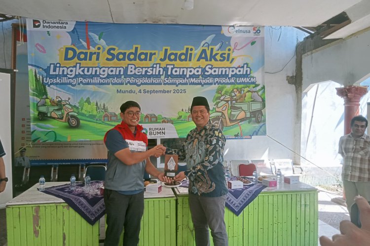 Lingkungan Bersih Tanpa Sampah Inovasi dan Kolaborasi UMKM dalam Daur Ulang Sampah Plastik Dan Kelapa Bersama Elnusa BUMN