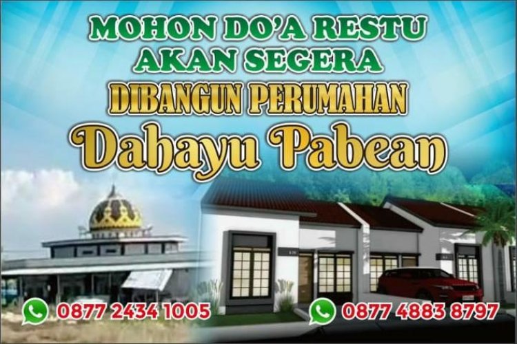 Mohon Doa Restu Akan Segera Dibangun Perumahan Subsidi Dahayu Pabean Udik Indramayu