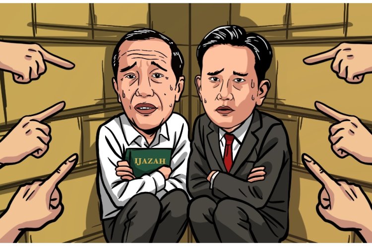 Jokowi Belum Tuntas, Kini Izasah Gibran di Pertanyaan Oleh Rakyat