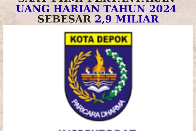 Inspektorat Depok Bungkam Saat PHMI Pertanyakan Uang Harian Tahun 2024 Sebesar 2,9 Miliar