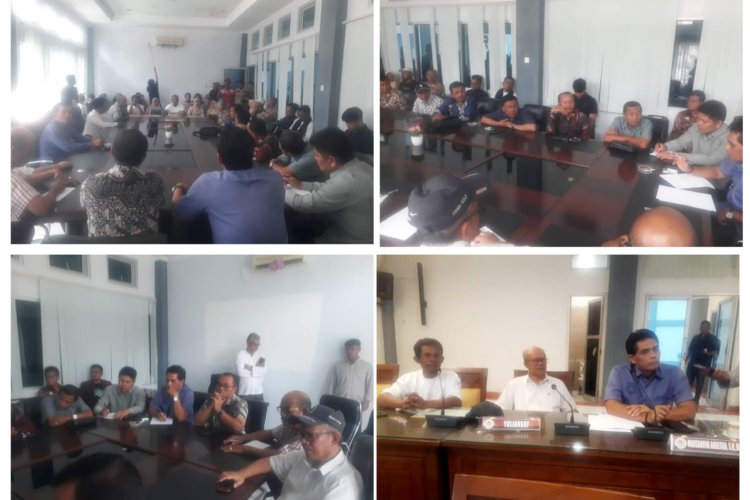 Masa Kenagarian Harau Usai Geruduk ke Pengadilan Negeri Tanjung Pati, Berbondong ke DPRD Kab.50 Kota Sampaikan Apresiasi