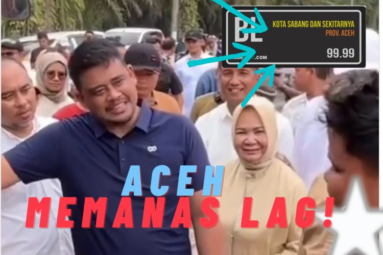 Aceh Memanas Lagi, Bobby Menantu Jokowi Larang Mobil Berplat Aceh Melintas di Wilayah?
